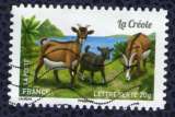 France 2015 Oblitéré Used Stamp Goat Chèvre La Créole