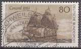 miniature RFA 1983  Y&T  1012  oblitéré   voilier