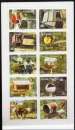 BF87N - Y&T N° 1007/1016 - carnet journ timbre - La boîte à lettre normalisée- 2007 -Nelle Calédonie
