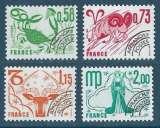 miniature FRANCE preo 1978 Y&T 150 / 153 Neufs ** - Préoblitéré Signes du zodiaque