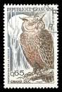 miniature France - Y&T 1694 (o) - protection nature - grand duc - année - 1971