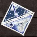 Monaco 467 468 1/4 de cote taxe surchargé avion fusée1956 neuf ** TB MNH sin charnela cote 26