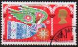 8893N - Y&T n° 579 - oblitéré - Noël - Ange - 1969 - Grande Bretagne
