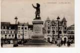 miniature Dunkerque la place Jean Bart ( et sa statue , le Nord Maritime , Falciny , cinéma Palace , café ...