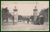CPA Libourne Caserne du 15é Dragons Quartier Lamarque  écrite 1917 (petit défaut en bas)
