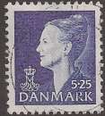 DANEMARK 1997 : yt 1166 Oblitéré/Used # Reine Margrethe II , 5k25