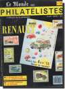 Le Monde des Philatélistes N° 440 4/90 Renault ...  4CV ... Dauphine ...R5...R16..R12...