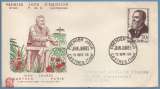 France FDC Jean Jaurès Castres1959 voyagé  