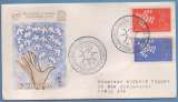 France FDC GF Europa Charleville 1961 voyagée Colombe Paix