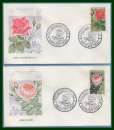 France FDC Roses GF Vertolaye 8/9/1962 ( cote  8 € ) 