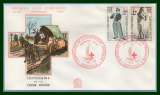 France FDC Croix rouge Bordeaux 1963 