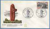 France FDC Bataille de la Marne 1914 GF Sezanne 1964 env. Vernissée auto voitures taxi