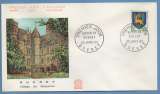 France FDC Blason de Guéret 1964 cerf