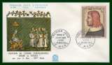 France FDC Jean Le Bon Le Mans 1964 ( cote 12 € ) env. vernissée