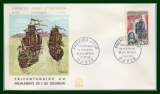 France FDC Ile Bourbon Paris 1965 Saint Paul voilier