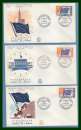 France FDC Conseil de l' Europe Strasbourg 1965 ( cote 9 € ) 