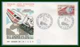 France FDC Chemins de fer Paris 1966  env. vernissée