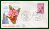 France FDC Floralies Orléans 1967 env. vernissée TB
