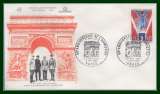 France FDC 50é an. Armistice Paris 1968  Guerre 14 - 18 