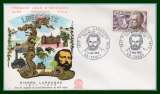 France FDC Pierre Larousse Toucy 1968 écrivain dictionnaire