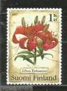 miniature Finlande 2007 - YT n° 1808 - fleur - lys