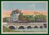 CPSM Chateauroux Pont Neuf et château Raoul non écrite TB ed. luxe (illustrateur)