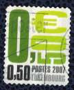 Luxembourg 2007 Oblitéré Used Postocollants 0,50 euro vert