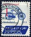 Pays Bas 2014 Oblitéré rond Used Tarif International Bike Vélo