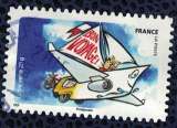 France 2014 Oblitéré rond Used Stamp Meilleurs voeux Bon voyage Y&T 1046