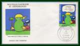 Nouvelle Calédonie FDC Cagou N° PA173 Nouméa 1976 oiseau  bird expo phil
