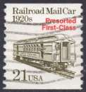 A511 - Y&T n° 16 - oblitéré - Wagon poste - 1988 - Etats Unis