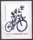 DANEMARK 2011 NEUF** MNH autoadhésif N° 1646 Championnats du monde de cyclisme