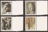 miniature CHINE 1993 Scott  2458/2461 Neufs ** - Sculptures des grottes de Longmen . Grottoes sculptures