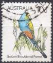 613 - Y&T n° 704 -  oblitéré - Perruche à ailes d'or - 1980 - Australie