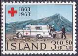 ISLANDE 1963 NEUF** MNH N° 330 Croix-Rouge