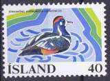 miniature ISLANDE 1977 NEUF** MNH N° 477 Conservation des zones humides Canard