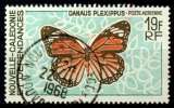 NOUVELLE-CALEDONIE 1968 Y&T PA92 (o) PAPILLONS