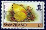 SWAZILAND 1992 (o) PAPILLONS