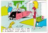 cpm René Caillé  Chasse 2cv  je crois que tu n'auras plus besoin ......