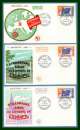 France FDC N° S 29 /30 + S 34 conseil de l' Europe 1965 drapeau flag