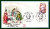 France FDC N° 1512 Beaumarchais 1967 écrivain théâtre musique .......