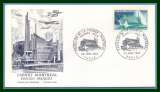 France FDC N° 1519 Expo Montréal 1967 Canada pavillon de la France