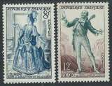 FRANCE 1953 Y&T 956 / 957 Neufs ** - Théatre français , Célimène et Figaro