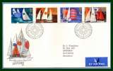 GB FDC N° 756 /9 complet Voile voilier 1975 voy. > Rhodésie