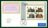 GB FDC N° BF 1 ( 859/62) Historic Buildings 1978 voy. > Rhodésie