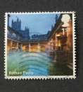 GB 2012 A-Z of Britain Roman Baths, 1st  YT 3634