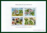 Monaco Bloc N° 74 ** (MNH) Quatre saisons Ronce 1996 fruit arbre fleur 