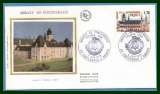FDC silk soie  Fontevraud l' Abbaye 1978 N° 2002