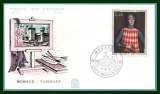 Monaco FDC N° 734 Rainier 1er 1967 par E. Charpentier
