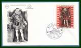 Monaco FDC N° 770 Charles II 1968 par B. Mimault